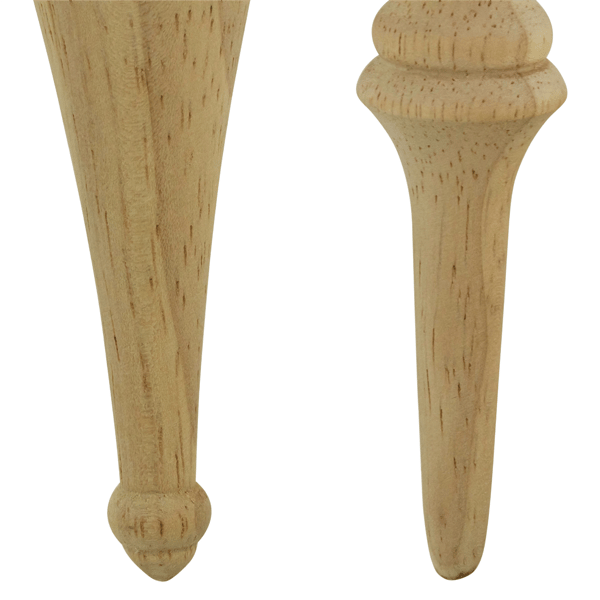 Northlight 2pk. Natural Wood Finial Christmas Tree Ornaments