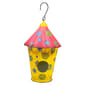 Northlight Seasonal 7.7in. Metal Birdhouse with Flowers - image 1