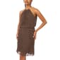 Womens MSK Sleeveless Halter Neck Dot Blouson Dress - image 1