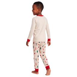 Toddlers Jaclyn Long Sleeve Feliz Navidad Winter Pajama Set
