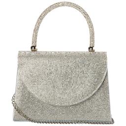 D''Margeaux Top Handle Rhinestones Glitter Clutch