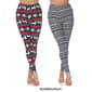 Womens White Mark 2pk. Leggings - image 6