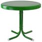 Northlight Seasonal 22in. Retro Tulip Side Table - Green - image 1