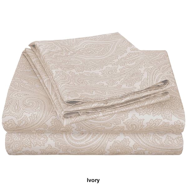 Superior Italian Paisley 600 Thread Count Deep Pocket Sheet Set