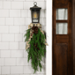 Northlight 26in. Pinecone & Cedar Christmas Teardrop Swag - image 3
