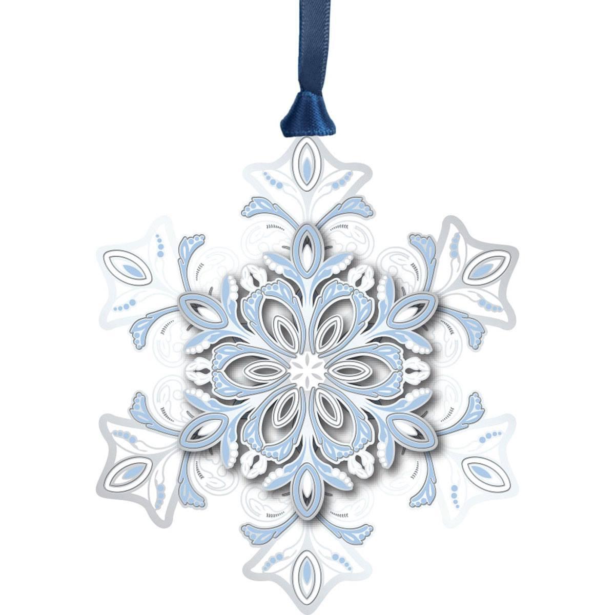 Beacon Design Glowing Snowflake Ornament