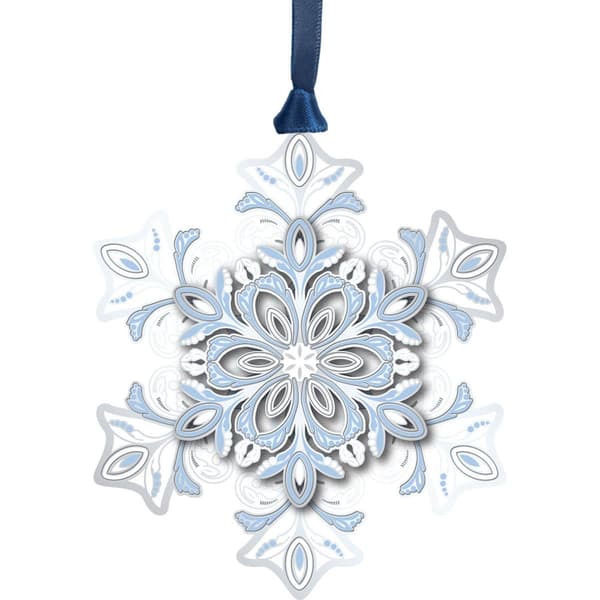 Beacon Design Glowing Snowflake Ornament - image 