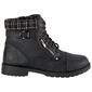 Womens Wanted Lace Up Military Ankle Boots - image 2