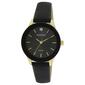 Womens Ellen Tracy Gold-Tone Genuine Diamond Dial Watch-ETD5372GD - image 1