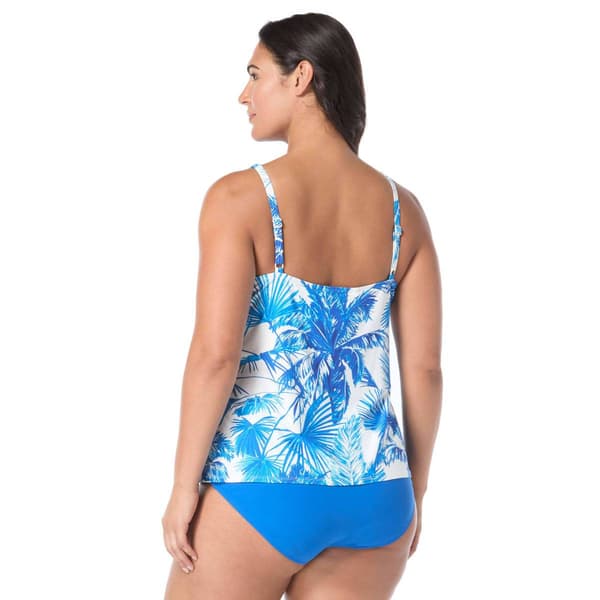 Womens CoCo Reef Palm Tree Paradise Ultra Fit Tankini Swim Top