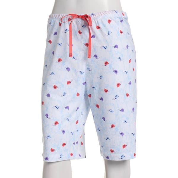 Plus Size HUE&#40;R&#41; Ladybug Bermuda Pajama Shorts - image 
