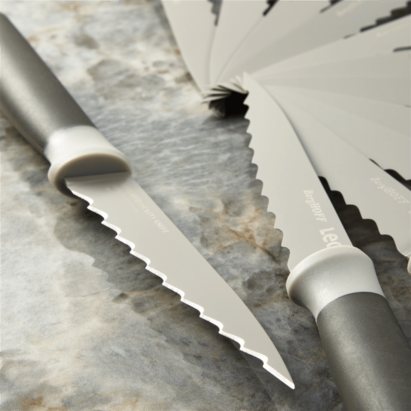 BergHOFF Leo 12pc. Stainless Steel 4.5in. Serrated Steak Knives