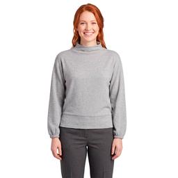 Plus Size Architect® Long Sleeve Funnel Neck Hacci Sweater