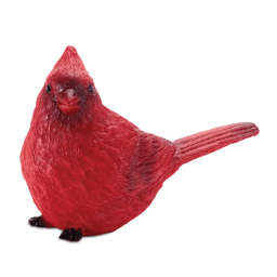 Melrose Cardinal Bird Figurine - Set of 6