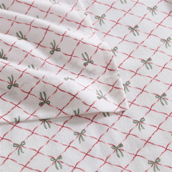Martha Stewart Holiday Bows Sheet Set