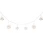 Northlight Seasonal 8.5ft. Snowflake Icicle Christmas Lights - image 1