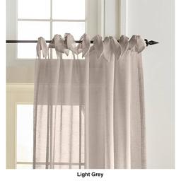 Elrene Vienna Tie-Top Sheer Window Curtain