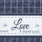 Achim Live Love Laugh Kitchen Curtain Set - image 9