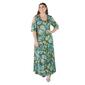 Plus Size 24/7 Comfort Apparel Floral Maxi Dress - image 3