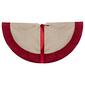 Northlight Seasonal 36in. Santa Embroidered Christmas Tree Skirt - image 4