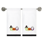 Avanti Colorful Boo Halloween 2pk. Embroidered Hand Towels - image 2