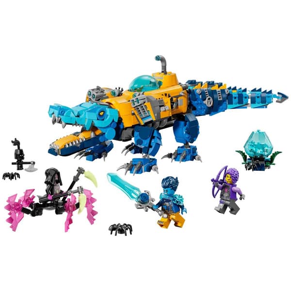 LEGO® DREAMZzz™ Crocodile Submarine Building Kit