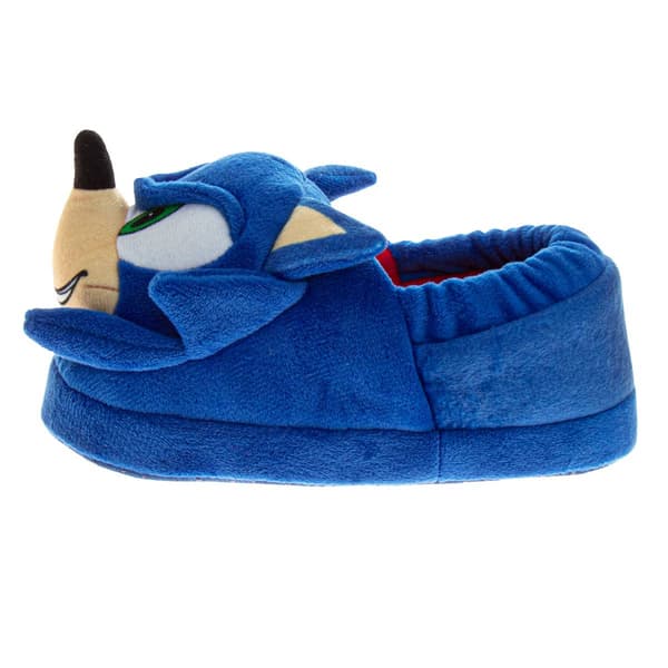 Little Boy SEGA Sonic the Hedgehog Head Dual Sizes Slippers