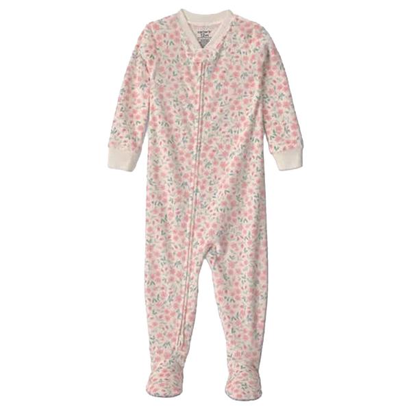 Baby Girl (NB-9M) Carter''s(R) Interlock Floral Sleeper