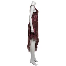 Juniors Madden Girl Mesh Scoop Neck Ruffle Hem A-Line Dress