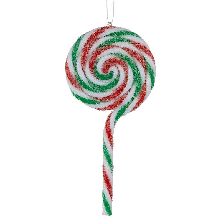 Northlight Seasonal 6ct. Multicolor Frosted Lollipop Ornaments
