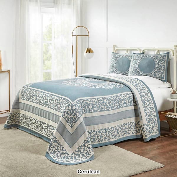 Superior Boho Mandala Woven Jacquard Bedspread Set