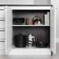 South Shore Myro Faux Black Stone Kitchen Island - image 4