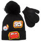 Toddler Boy Disney Pixar Cars(tm) Black Knit Beanie & Mittens Set - image 1