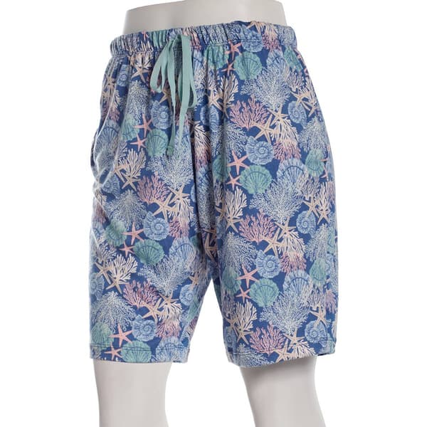 Plus Size René Rofé® Ocean Bermuda Pajama Shorts