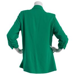 Juniors Leighton Bi Stretch Ruch Sleeve Jacket