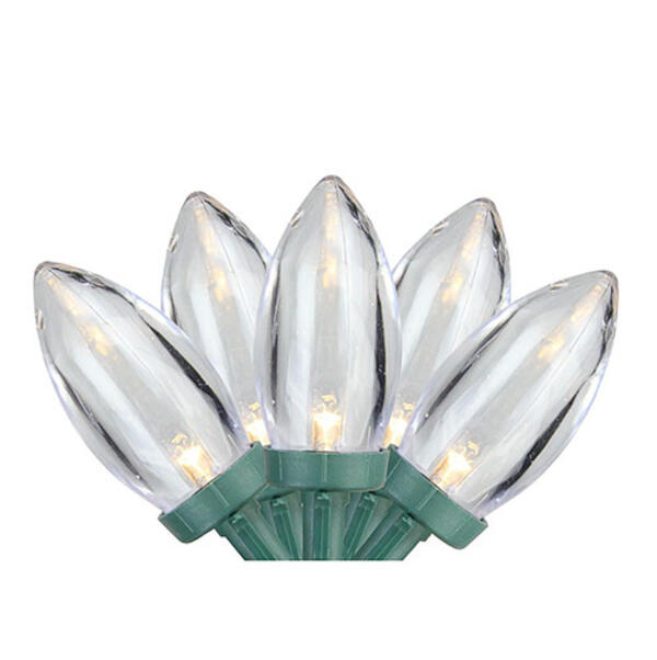 Northlight Seasonal 25ct. White LED C9 Christmas Lights - image 