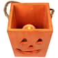 Northlight Seasonal 6.25in. Wood Jack O Lantern Candle Lantern - image 6