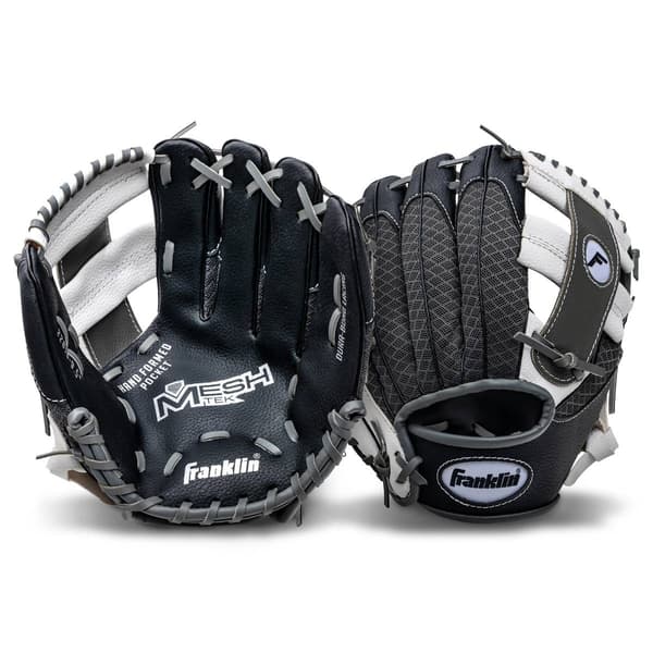 Franklin® 9.5in. MESHTEK Gloves & Ball - Black
