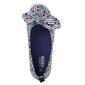 Womens Take A Walk Bow Cherry Skimmer Twin Gore Slip-Ons - image 5