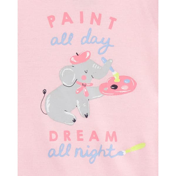 Toddler Girl Carter&#8217;s&#174; 4pc. Paint All Day Snug Fit PJ Set