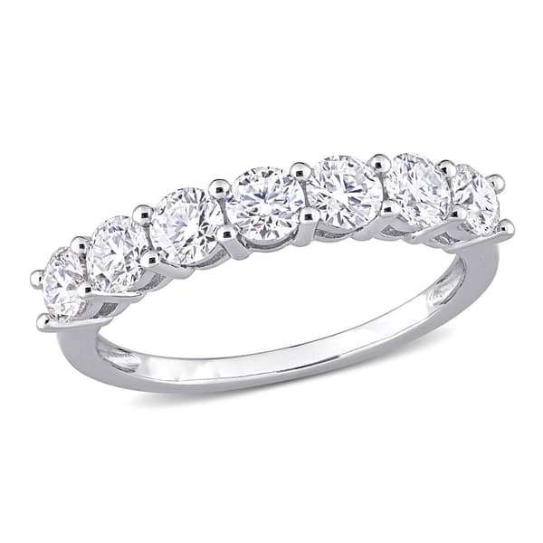 Gemstone Classics&#40;tm&#41; 1kt. Dew Moissanite Anniversary Band - image 