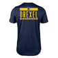 Mens Drexel Back and Front Short Sleeve Tee - Navy - image 2