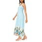 Womens MSK Sleeveless Square Neck Stripe Challis Maxi Dress - image 3