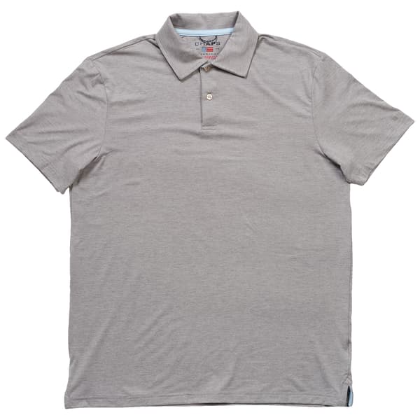 Mens Chaps Solid Super Soft Performance Polo