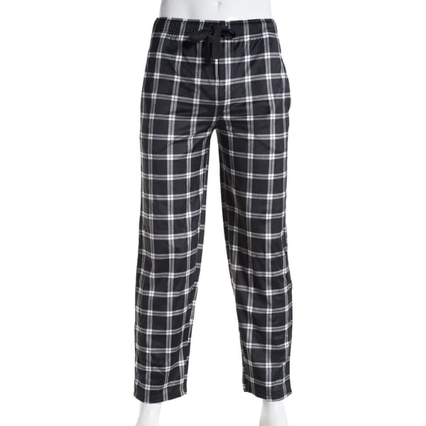 Mens IZOD® Silky Fleece Pajama Pants Ebony Boscov's