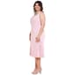 Juniors Plus Jump Bodycon Sleeveless Midi Dress - image 4