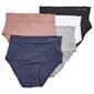 Womens Nautica 5pk. High-Waist Brief Panties - NT3042-5PKN - image 1