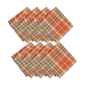 Threadmade Hawley Plaid Harvest Napkins - Set of 8 - image 1