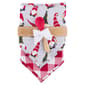 Baby Unisex mud pie&#40;R&#41; 3pc. Gnome Christmas Bib & Spoon Set - image 1