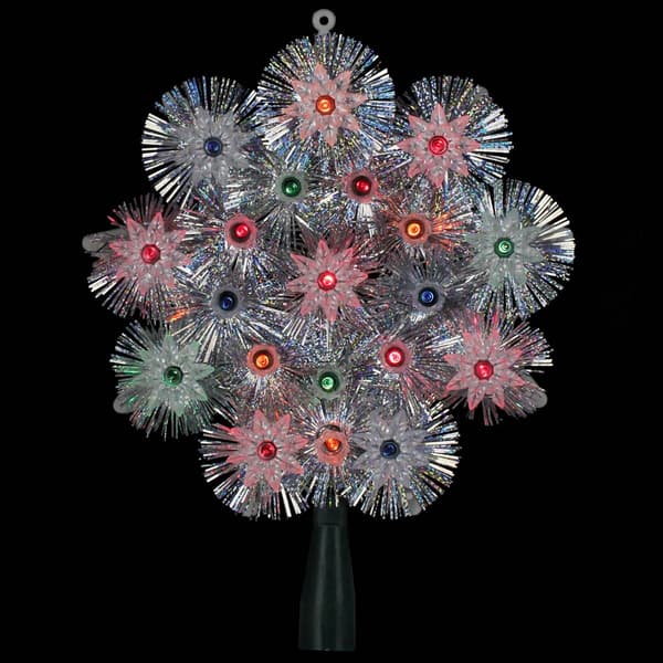 Northlight Seasonal Retro Starburst Christmas Tree Topper